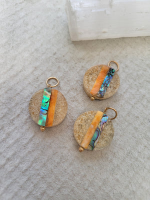 Shell Abalone Charm