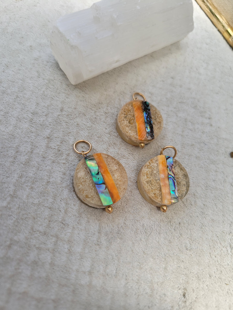 Shell Abalone Charm