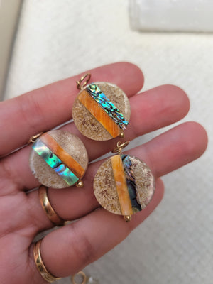 Shell Abalone Charm